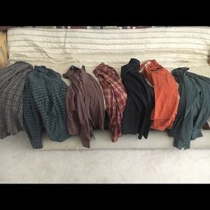 Men’s long sleeve button up shirts